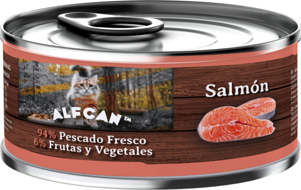 Lata para Gatos Salmón ALFCAN™ 100gr