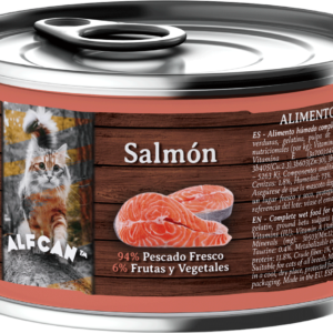 Lata para Gatos Salmón ALFCAN™ 200gr