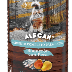 Lata Boquerón con Pera ALFCAN™ para Gatos 400 Gr